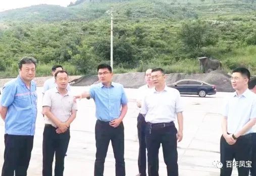 田元飞到OD在线体育网冶金熔剂项目调研